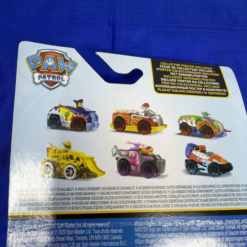 Paw Patrol True Metal Power Series SKYE Diecast Vehicle 2020 W Collector Poster